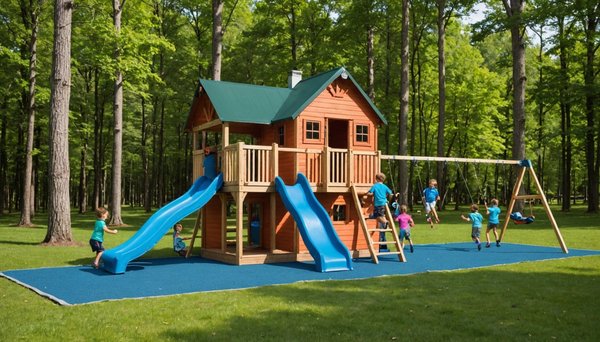 Les nouveaux trends des aires de jeux en camping